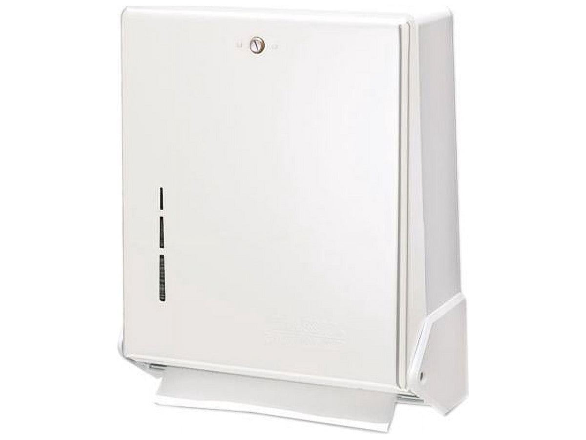 San Jamar True Fold C-Fold/Multifold Towel Dispenser, White (T1905WH)