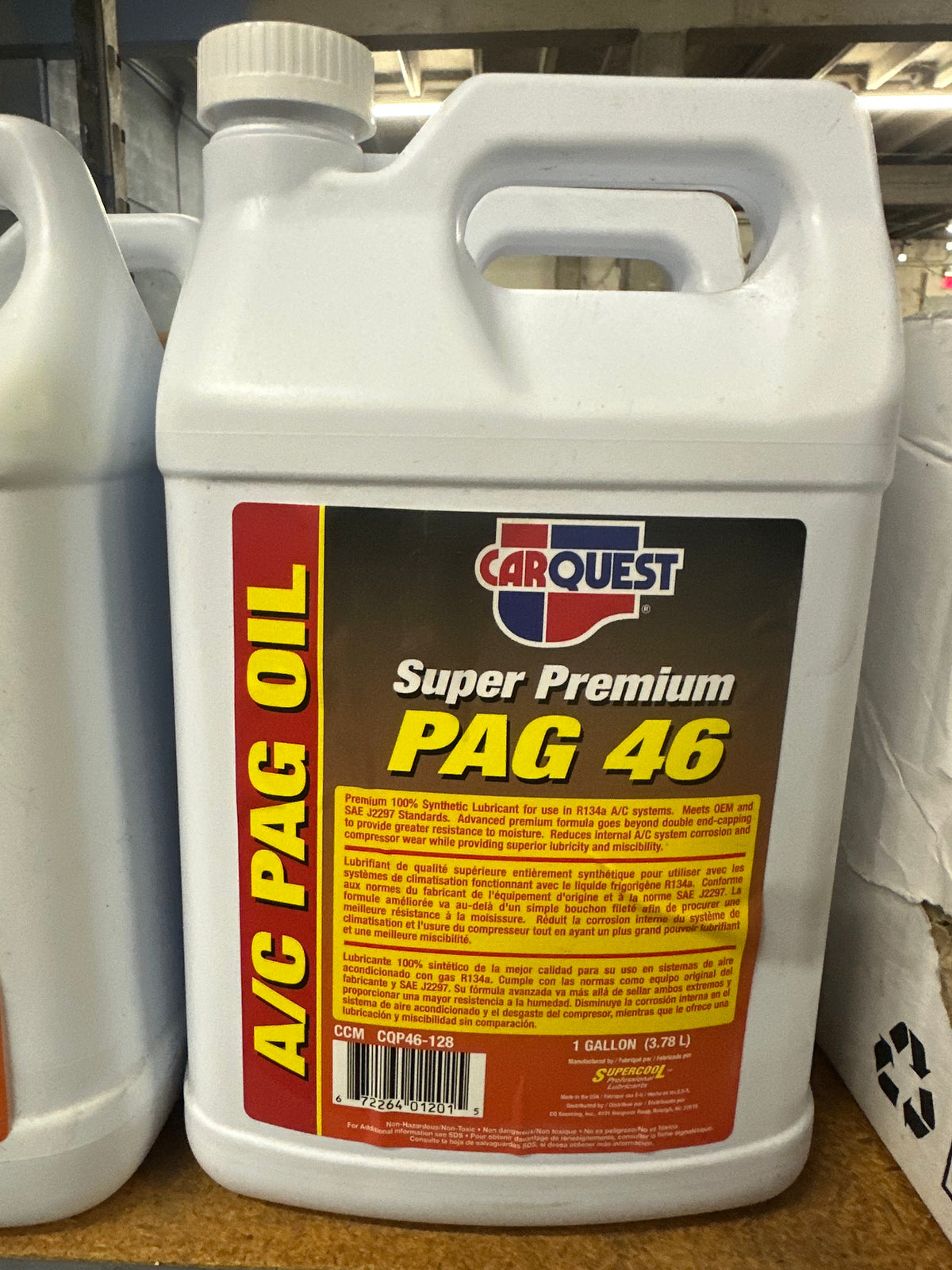 Carquest Super Premium PAG Oil for R-134a A/C Systems, 1 Gallon