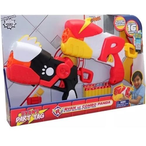Ryan's World Ryan's Dart Tag Ryan vs Combo Panda Blaster 2-Pack