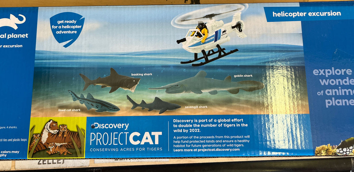 Animal Planet Helicopter Excursion Playset Includes Helicopter Figure 4