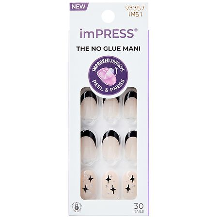 Halloween Press-On Nails, Assorted Designs (Olive & June, KISS)