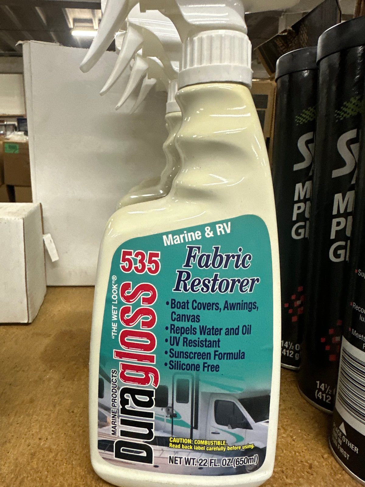Duragloss 535 Marine & RV Fabric Restorer 22 Oz