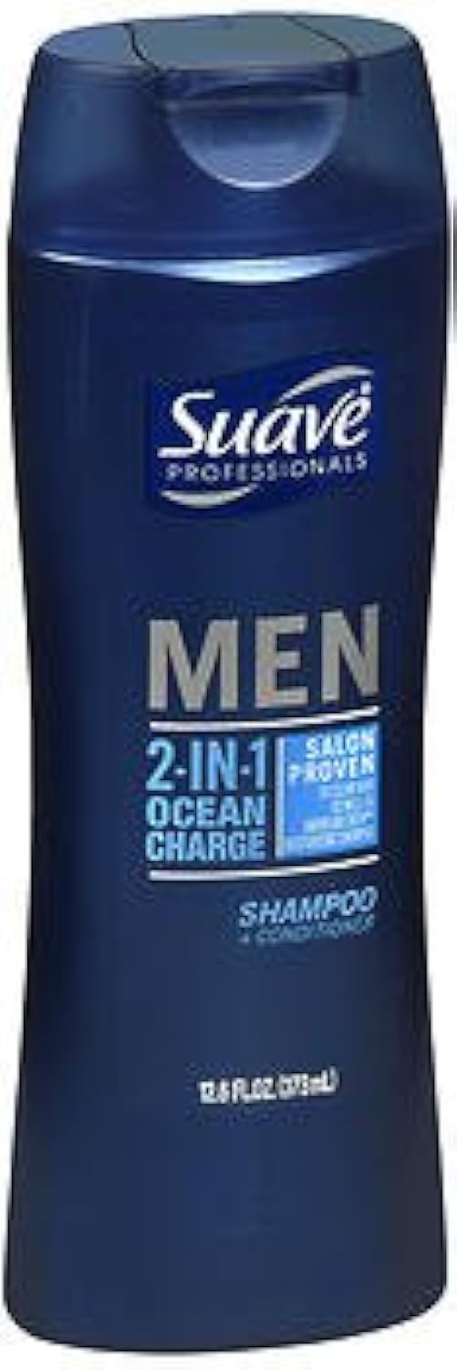 Suave shampoo or 2 in 1 Men Size 12.6 Oz