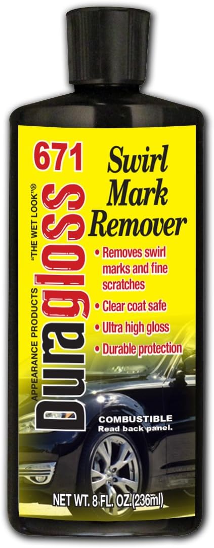 Duragloss 671 Swirl Mark Remover, 8 Oz