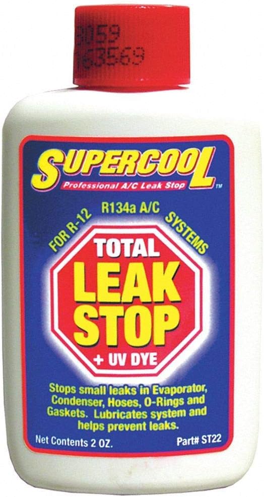Supercool ST22 A/C Leak Stop Metal, 2 Oz