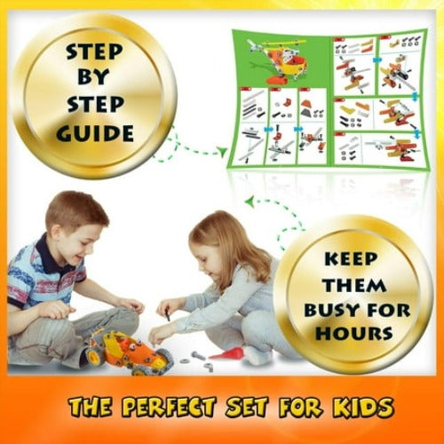 STEM Toys 5-in-1 Building / Construction / Engineering set