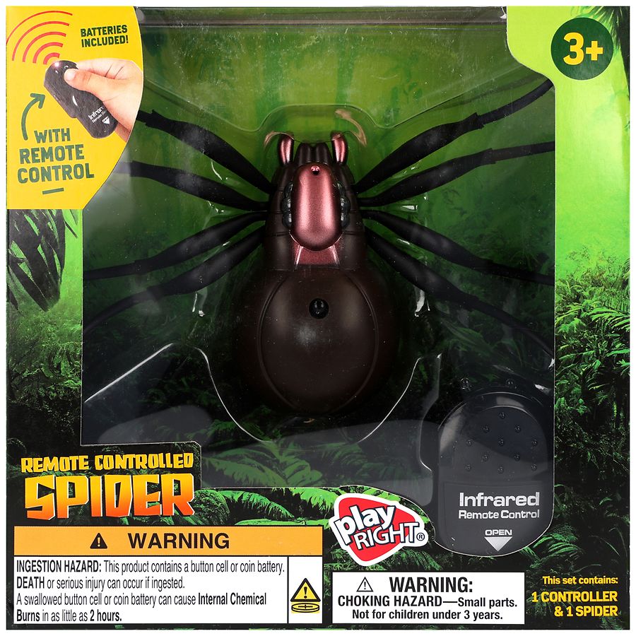 Playright Remote Controlled Spider Toy