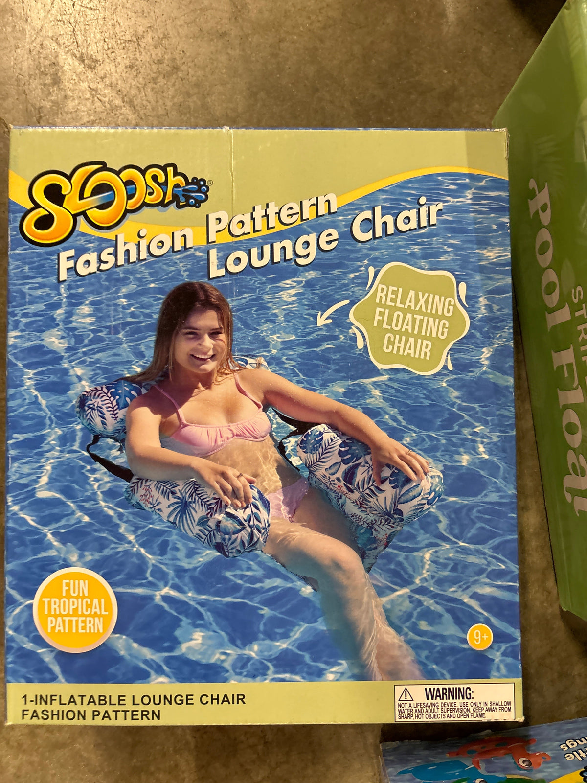 Mesh chair pool float