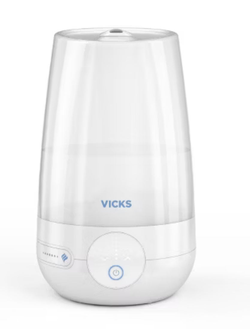 Vicks Filter Free Plus Cool Mist Ultrasonic Humidifier - 1.2gal