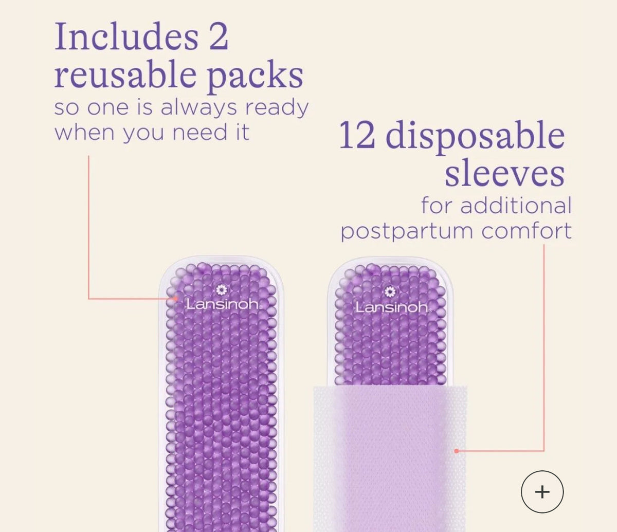 Landinoh Hot & Cold Postpartum Therapy Packs