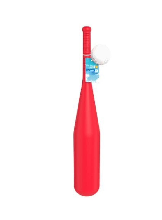 Oversize bat and ball toy