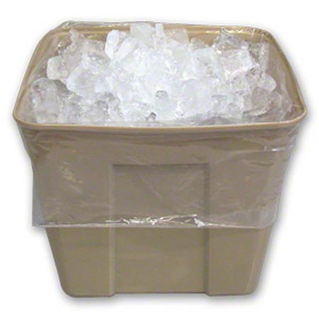 Heritage Bag Ice Bucket Liners 13 x 13 In 4 Gal Clear 2000 Case