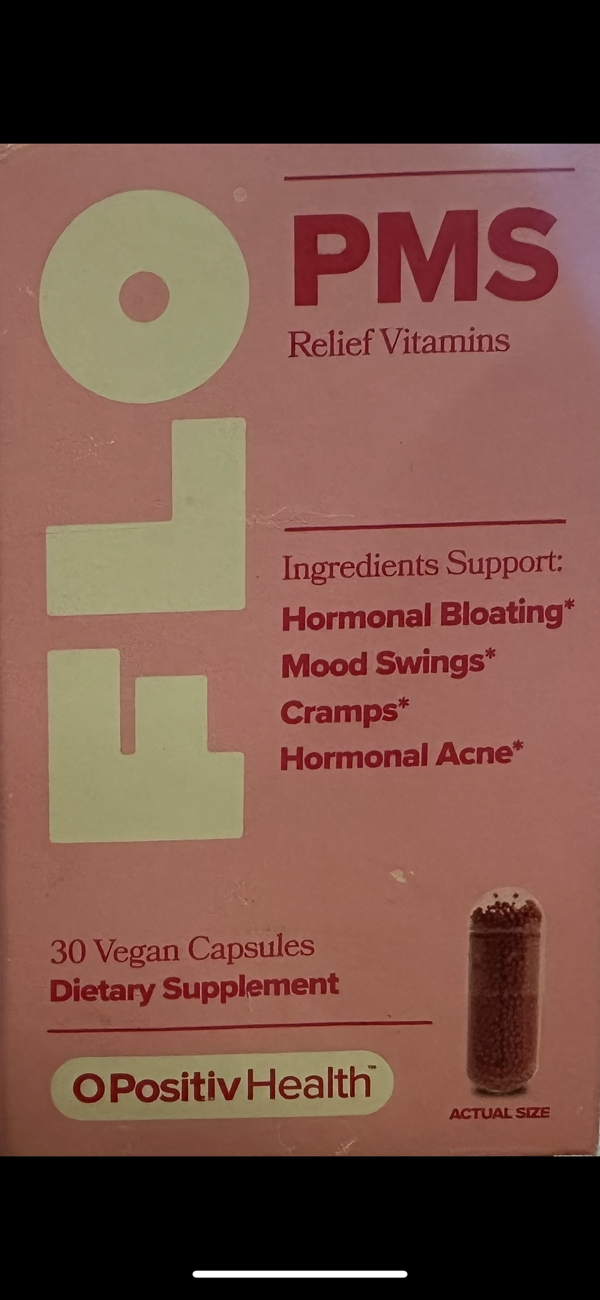 O Positiv FLO PMS Vitamins for Women