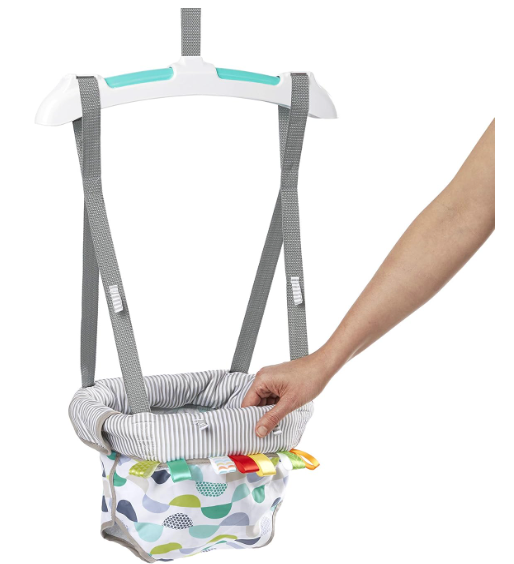 Bright Starts Playful Parade Door Jumper for Baby with Adjustable Strap