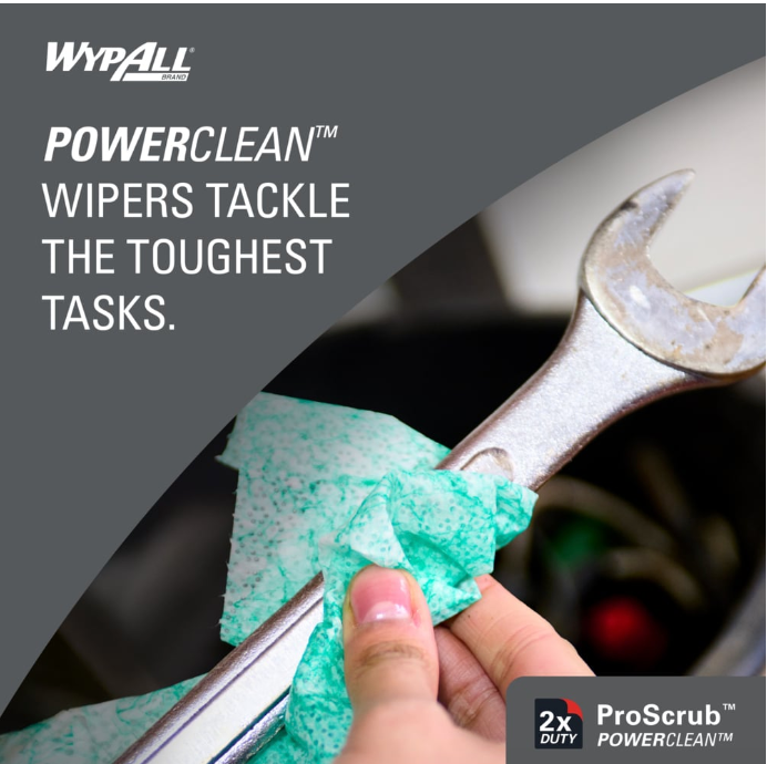 WypAll PowerCleanTM ProScrubTM Heavy Duty Wet Towels