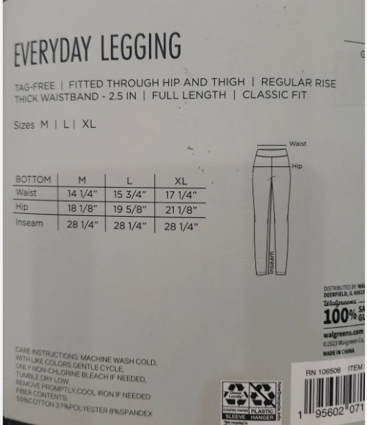 West Loop Everyday Legging -Color Grey