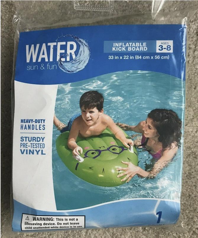 Water sun and fun Inflatable kickboard