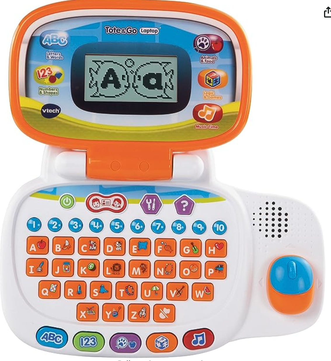VTech Tote and Go Laptop - Orange