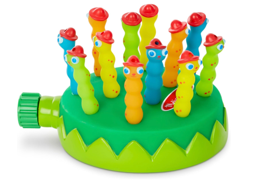 Melissa & Doug Sunny Sprinkler Toys flowers or worms