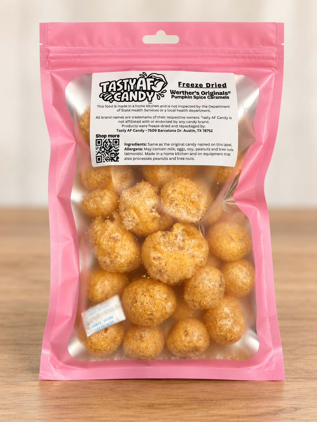 Freeze Dried Werther's Original Pumpkin Spice Caramels®