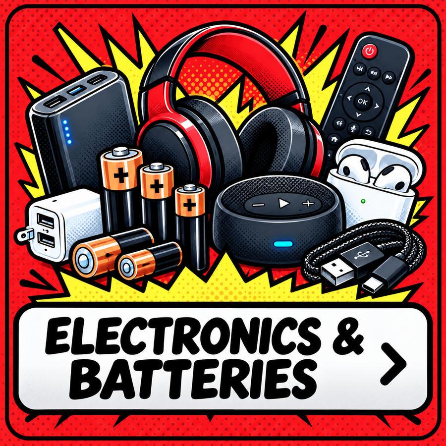 Electronics & Batteries