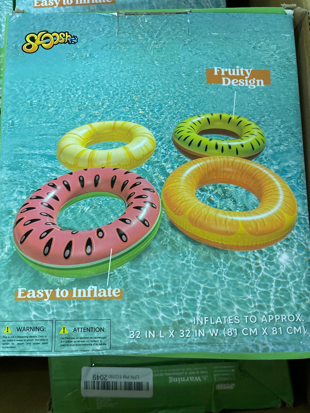 Fruity pool floats 32”