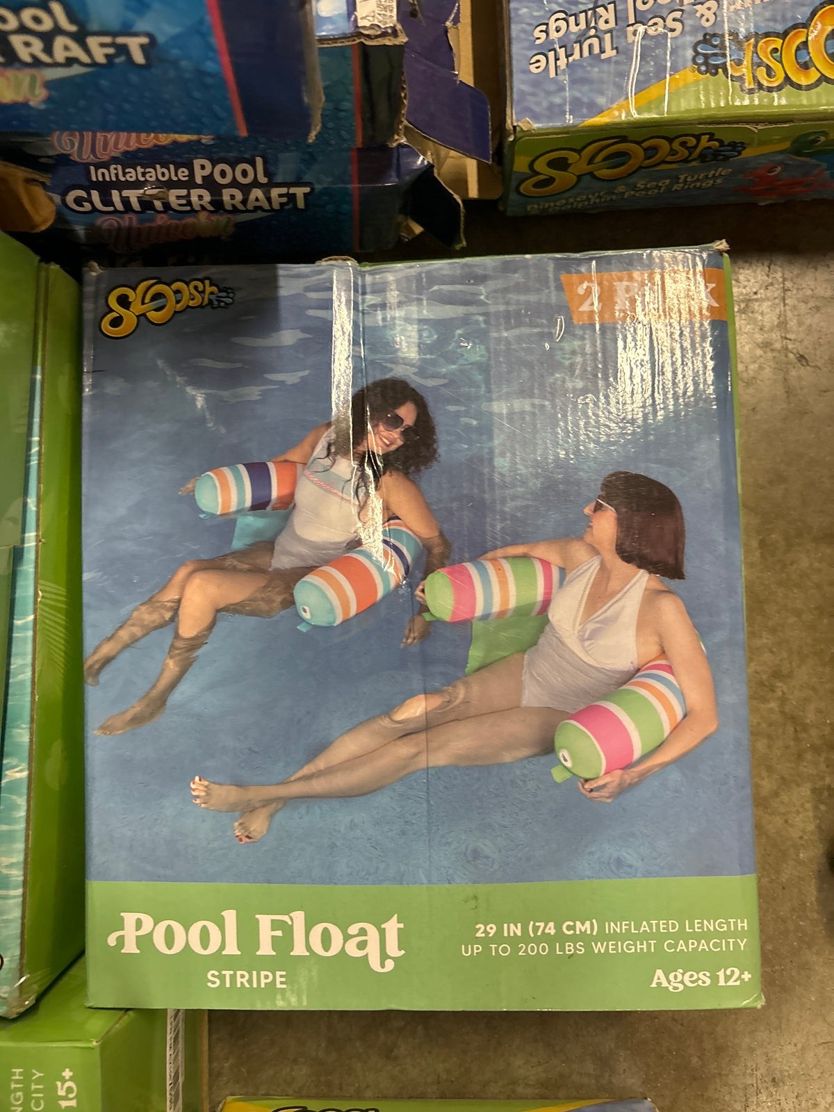 Mesh chair pool float