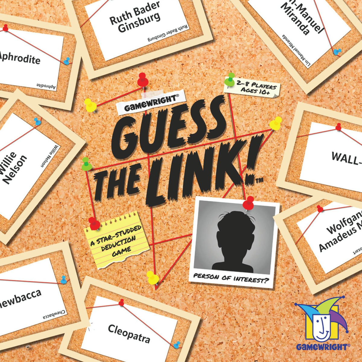 Gamewright Guess the Link! Port-a-Party Deduction Card Game