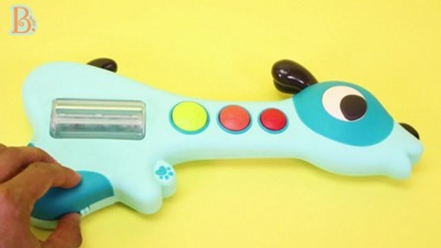 Mini woofer toy guitar