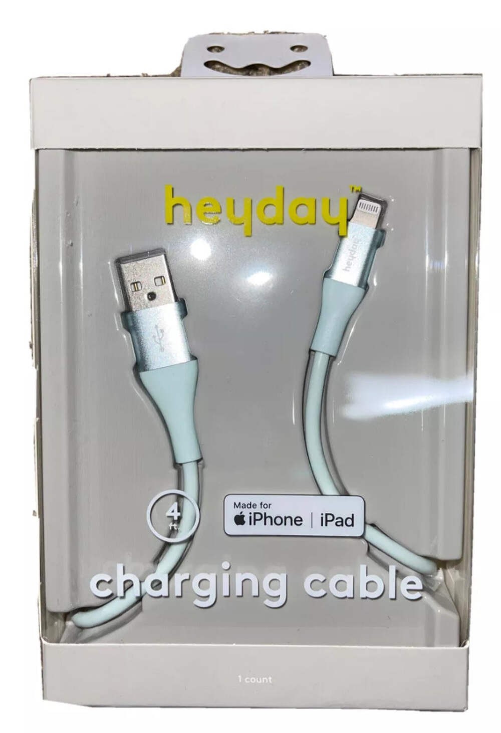 Case of 12 HeyDay iPhone iPad 4 ft Charging Cables, High Speed