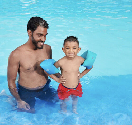 SwimWays Swim Arm Floats - Soft Fabric (Ages 3-5)