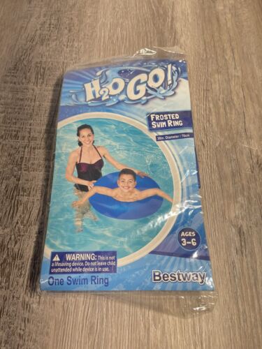 Frosted inflatable swim ring 30”