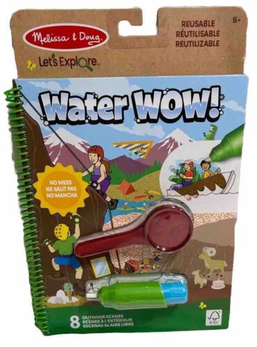 Melissa & Doug Aged 3 Plus Water Wow Vehicles On The Go Travel Activity Water