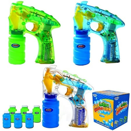 Bubble Gun Party Favors 3-pack