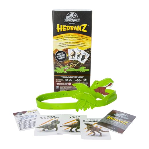 Jurassic World Hedbanz - What Am I?