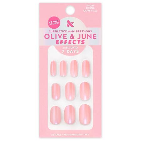Olive & June Press-On Nails Set, Assorted Designs