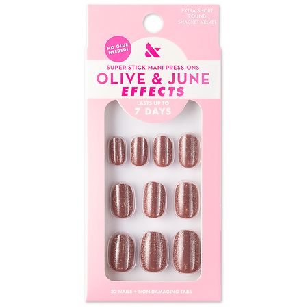 Olive & June Press-On Nails Set, Assorted Designs