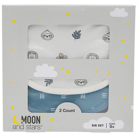 Moon & Stars Bib Set - 2.0 ct