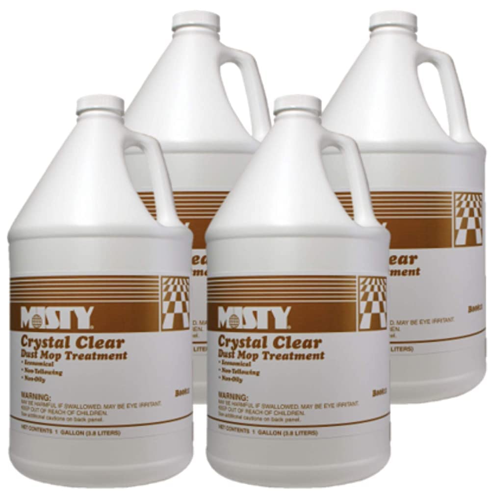MISTY Crystal Clear Dust Mop Treatment - 1 Gallon
