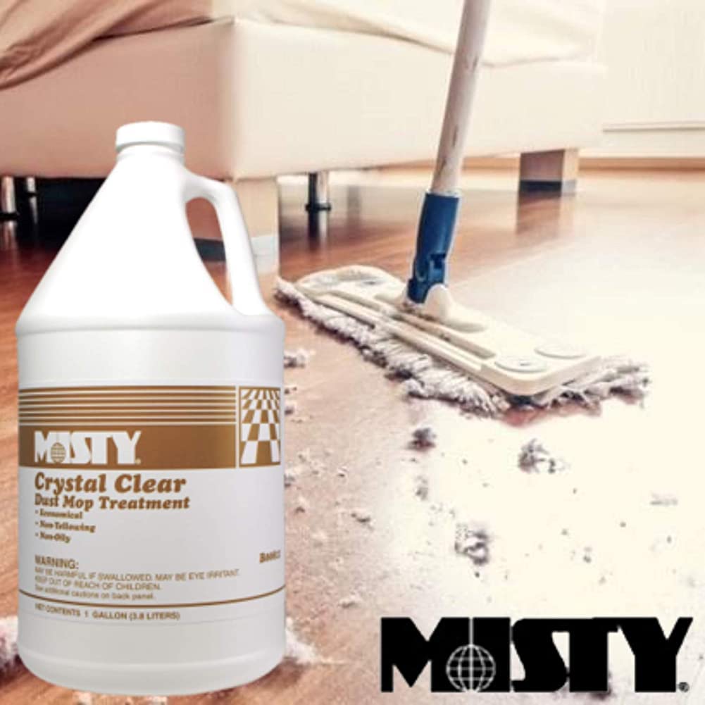 MISTY Crystal Clear Dust Mop Treatment - 1 Gallon