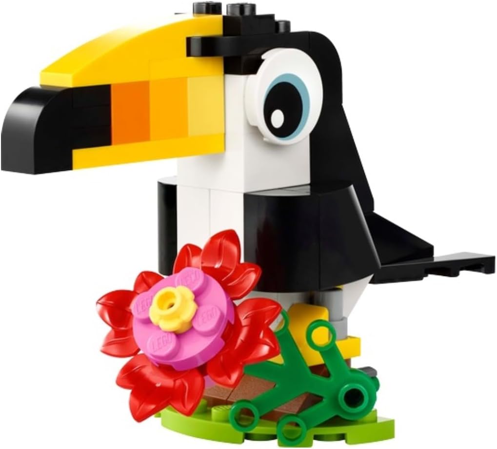 LEGO Creator 3-in-1 Tropical Toucan 30688 Building Set (59 Pieces)