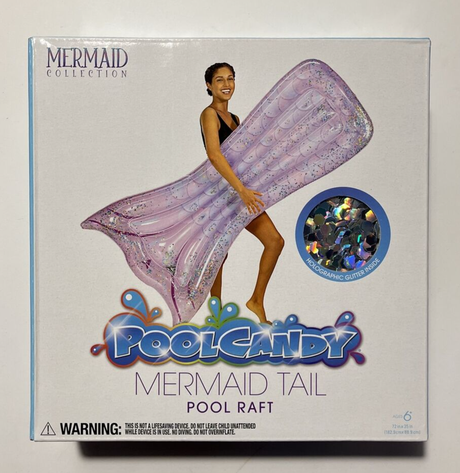 Pool Candy Mermaid Tail Pool Raft