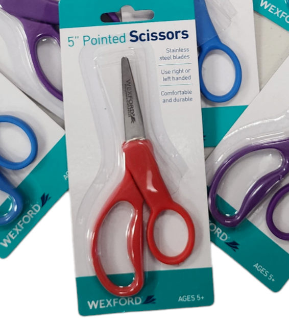 Wexford Scissors Pointed & Blunt mixed (12 pack)