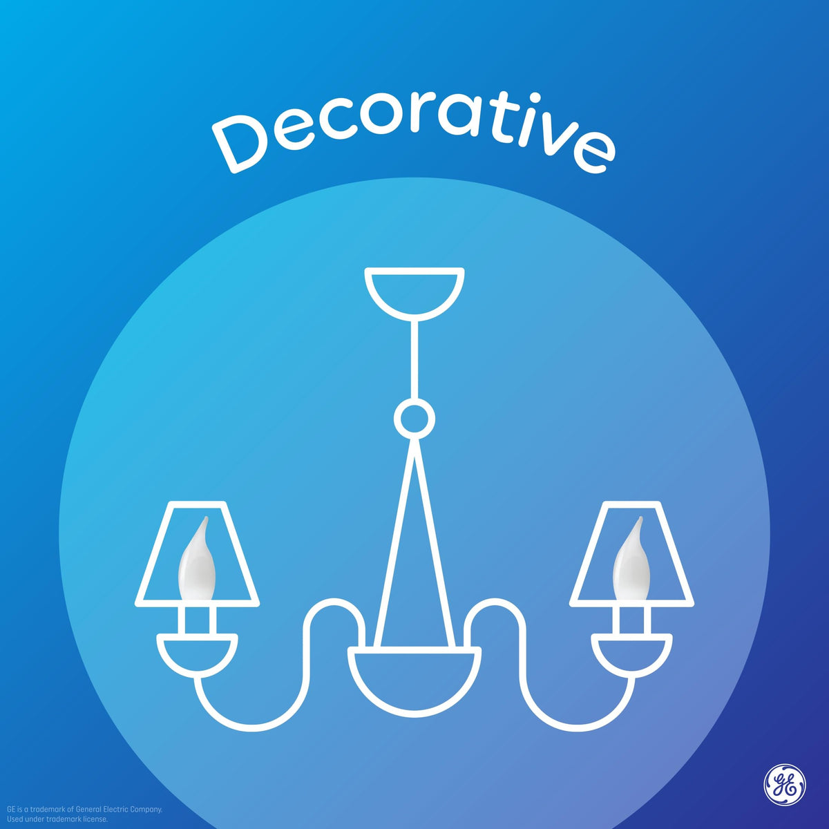 GE LED Light Bulbs, 40 Watt Dimmable, Soft White, Decorative Bulbs, Clear