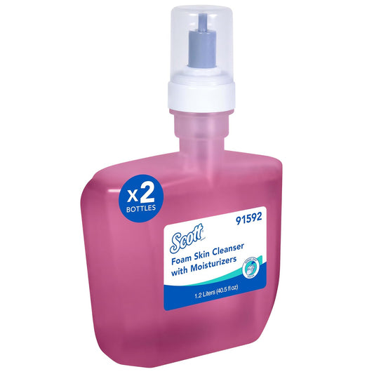 Scott Professional Foam Hand Soap with Moisturizers Refill, 1.2 L (91592)