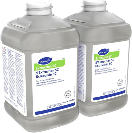 Diversey Extraction SC Carpet Extraction Cleaner, J-Fill, 2.5 L