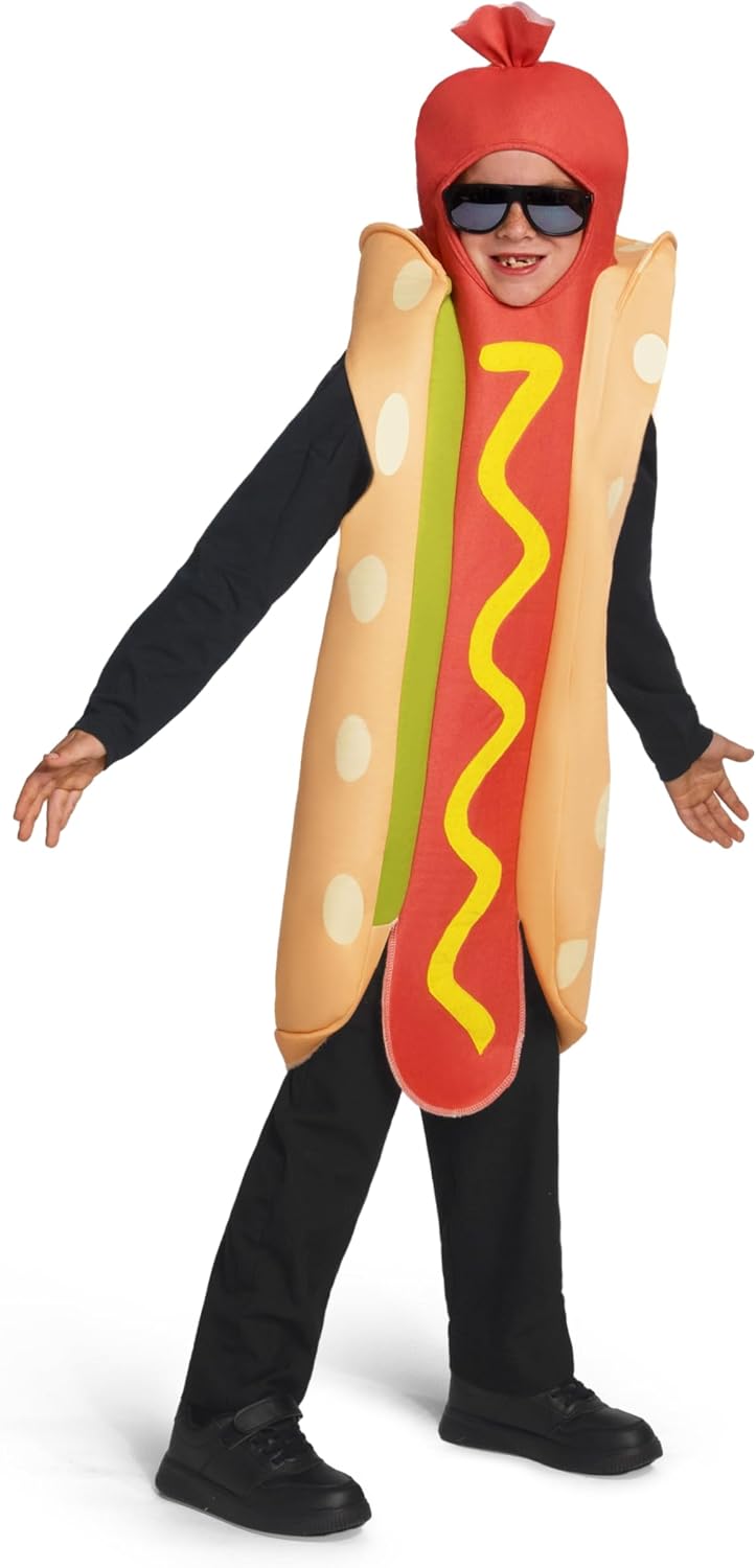 Spooktacular Creations Kids Hot Dog Costume, Unisex, Medium