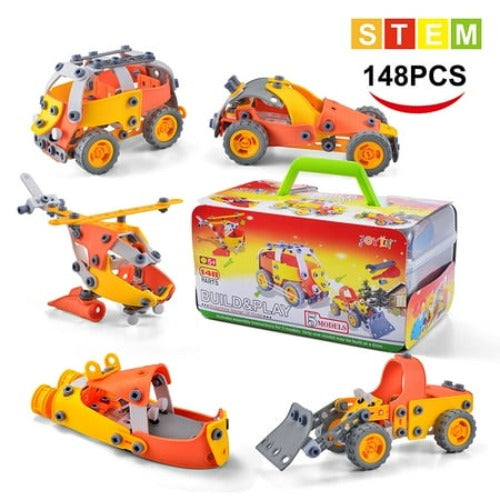 STEM Toys 5-in-1 Building / Construction / Engineering set