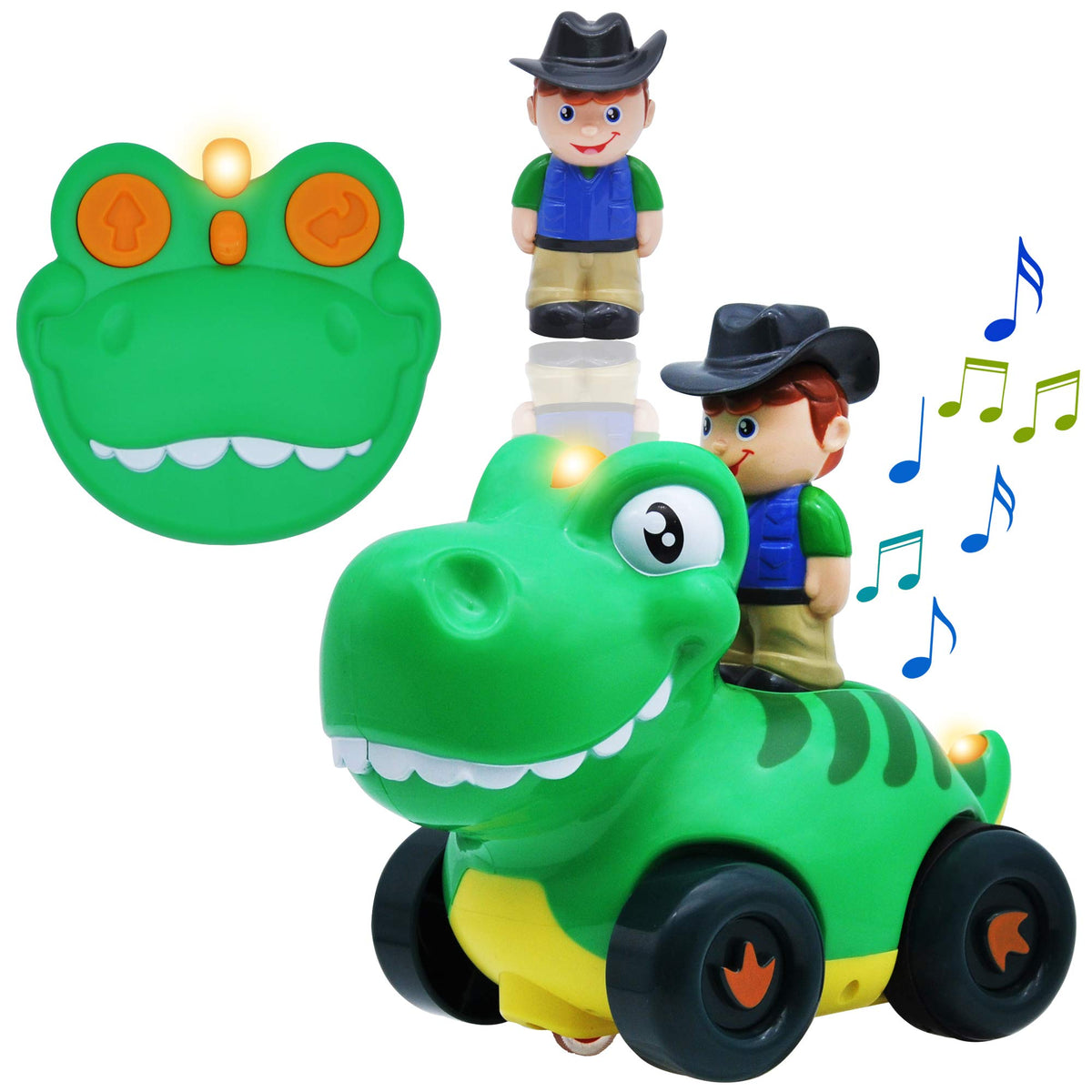 Cartoon Dinosaur Race Car Toys