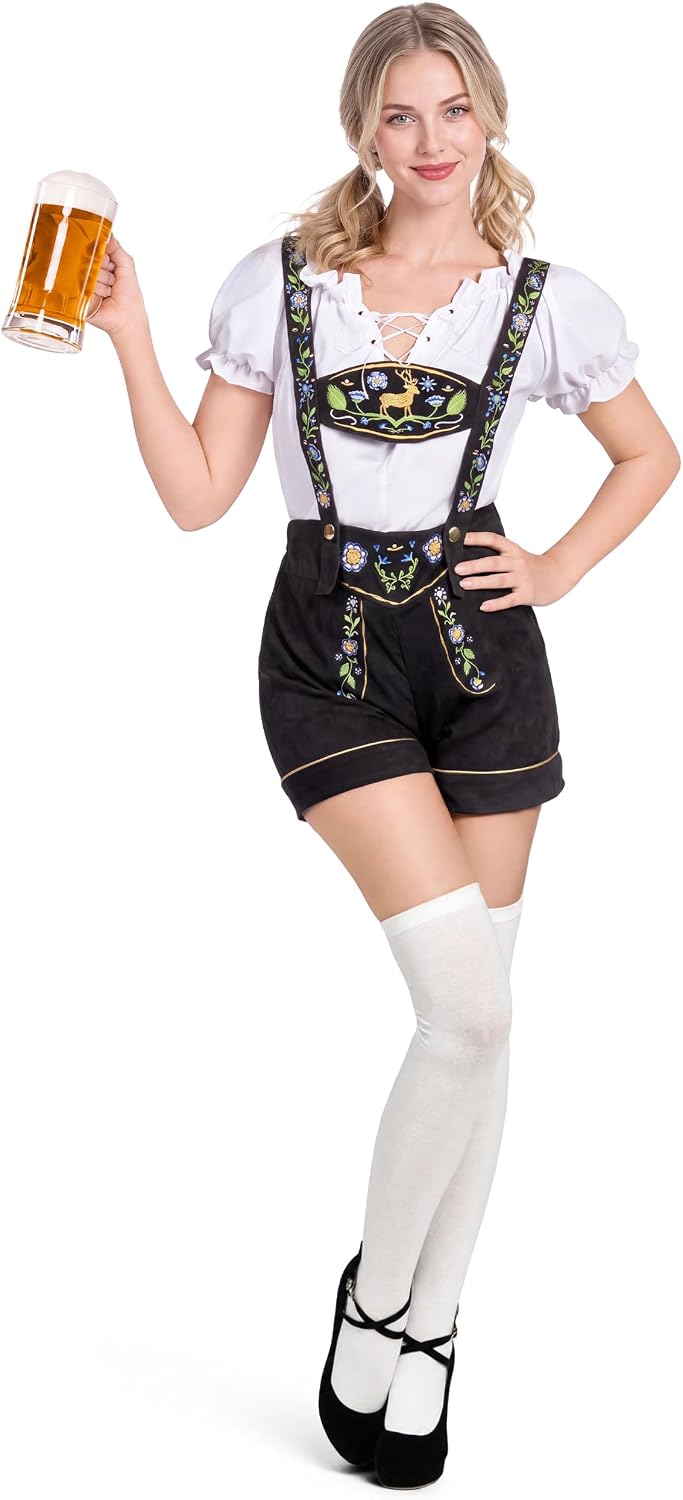 Spooktacular Creations Women Oktoberfest German Beer Girl Costume Set